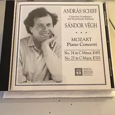 Mozart Piano Concerti No. 24 And No. 25  CD 1993 Musical Heritage Society • $4.95