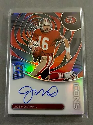 2023 Panini Icons Joe Montana Auto 5/25 • $81.99