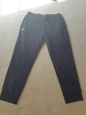 £30 • Buy Mens Lacoste Sport Cuffed Tracksuit Bottoms FR5 Size L