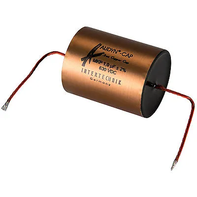 $113.22 • Buy Audyn True Copper Cap 1.0uF 630V Copper Foil Capacitor
