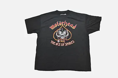 Motorhead Mens Big & Tall Motorehead Ace Of Spades Metal Band Shirt New 3XLT • $11.99