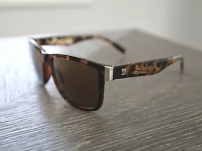 Quiksilver Sunglasses UV 400 Unisex (Brown/Cheetah) • $16.99