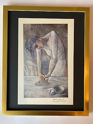 $159 • Buy Pablo Picasso+ Original 1954 + Signed + Hand Tipped & Framed Color Plate 