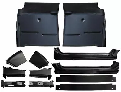 60-66 Chevy C10 Truck Cab Corners Rocker Panels Floor Pans OEM Cab Mounts • $439.95