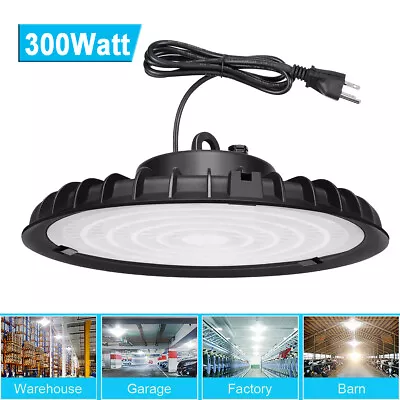 300W UFO LED High Bay Light Industrial Commercial Factory Warehouse Shop Light • $30.59