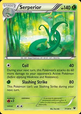 Pokemon Serperior (7/132) Fates Collide LP • $0.99