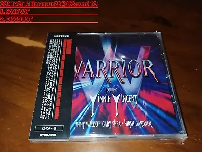 Warrior /Vinnie Vincent Jimmy Waldo Gary Shea Hirsh Gardner JAPAN EDITION NEW H • $53.99