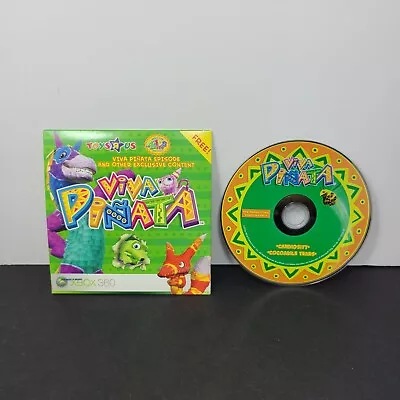 Viva Pinata DVD Bonus Disc Episode XBOX 360 Game Promo Promotional Toys R Us • $139.95