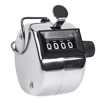  High Quality Tally Counter 4 Digit Number Clicker Hand Held Manual • $8.50