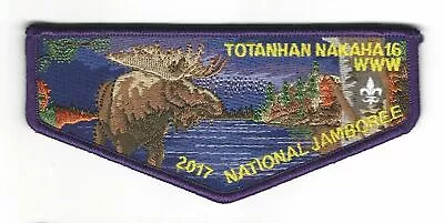 Boy Scout OA 16 Totanhan Nakaha Lodge 2017 National Jamboree Flap • $6