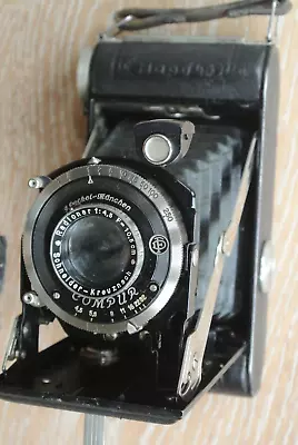 Balda Porst Hapo 45 120 Film Folding Camera 6x9 Schneider Radionar 10.5cm Lens • £44.99