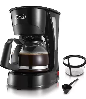 4 Cups Small Coffee Maker Compact Coffee Machine With Reusable Filter Warmi... • $29.99