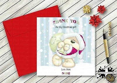 £5.95 • Buy Personaised Fizzy Moon Thank You For The Christmas Gift Cards Various Designs