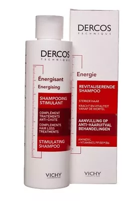 Vichy Dercos Energising Shampoo Hair Loss Treatment Nourishment 200ml • $35.45