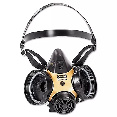 Comfo Classic Respirator Large Silicone MSA 808073 641817010730 Black • $64.84