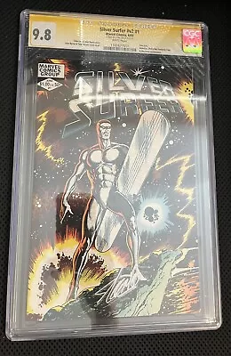 Silver Surfer #1 1982 One Shot CGC SS Stan Lee Signed! Rare 9.8 Signature Series • $1499