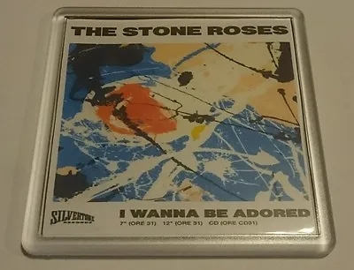 STONE ROSES COASTER I WANNA BE ADORED Cd Vinyl Rare Ticket Poster T Shirt • £2.99