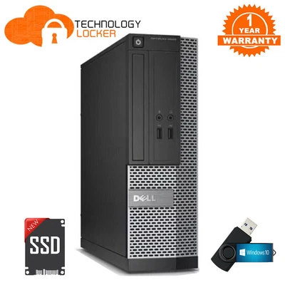 $114.75 • Buy DELL Optiplex 3020 SFF PC Intel I5-4570 @3.20GHz 8GB RAM New 128GB SSD Win 10