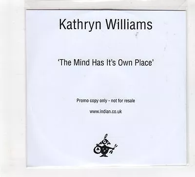 (HF492) Kathryn Williams The Mind Has It's Own Place - 2015 DJ CD • £2.99