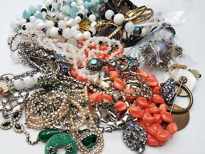 VTG Berger Sarah Coventry Glass Jewelry Lot • $9.99