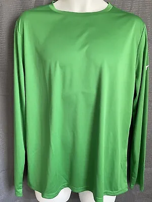 Mizuno Performance Women’s Xl Green Long Sleeve Durable Lightweight Tee Shirt • $13.85