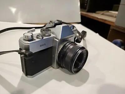 MAMIYA / SEKOR 500 TL 35MM SLR CAMERA And F2  50MM  Lens  • $24.95