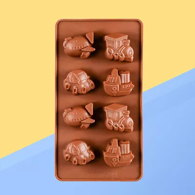 8 Cavity Car Shaped Chocolate Bread Diy Candy Holiday Party Cake Decoration • £7.99