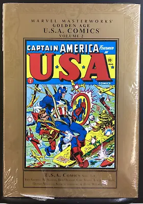 Marvel Masterworks Golden Age USA Comics Vol. 2 Nos. 5-8 Captain America HC 2011 • $29.99