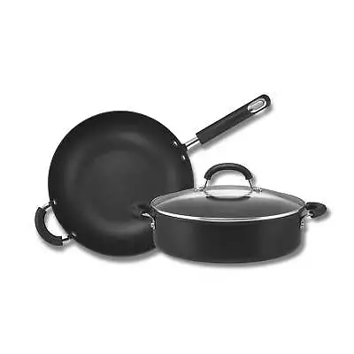 Circulon Total Nonstick Induction Sauteuse 28cm & Stirfry 30cm • $459.90