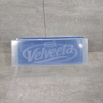 Vintage Kraft Velveeta Cheese Keeper Storage Container Blue Plastic Bottom • $9.97