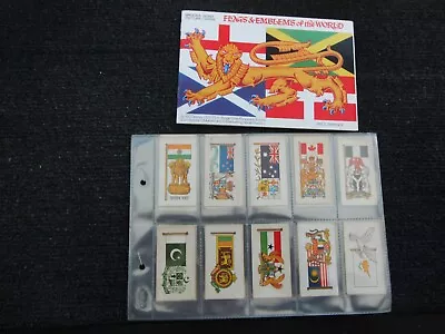 £1.20 • Buy One Complete Set Brooke Bond Tea Cards Plus Album Flags And Emblems Of The World