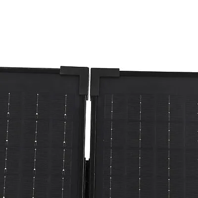 Solar Panel Kit Folding Portable Mono Solar Panel With Stand For Camping Outdoor • £176.03