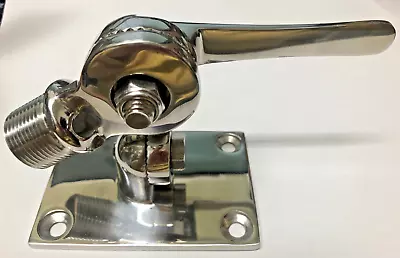 Marine VHF Antenna 316 Stainless Steel Adjustable Base Mount For Boats • $24