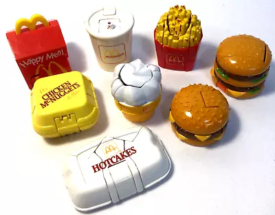 McDonald's Happy Meal 1990 Toys Transformer Food Changeables Set Of 8 • $40