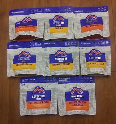 Mountain House Freeze Dried Camp Trail MRE Emergency Survival Food Pouches • $15.95