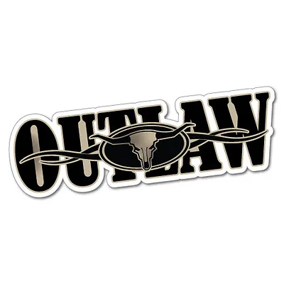 $5.99 • Buy Outlaw Sticker Aussie Car Flag 4x4 Funny Ute #5258EN