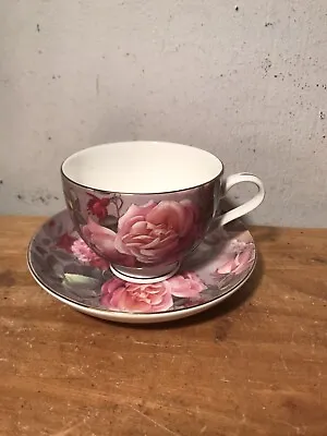 Maxwell Williams Sonnets Fine Bone China Cup And Saucer • £12