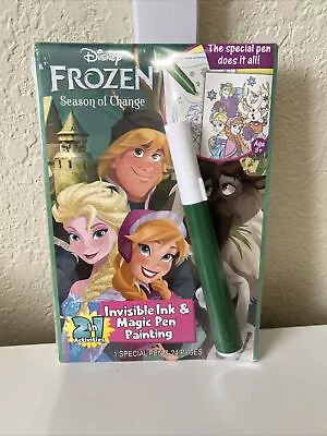 Disney Frozen  Invisible Ink 2-In-1 Activit Magic Pen Painting • $10