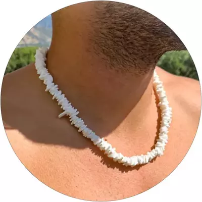 Pearl Necklace For Men Teens Trendy Stuff White Pearl Choker Necklace For Women • $15.78