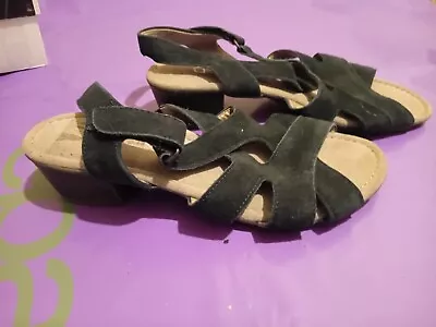 Gabor Women Sandals Navy UK-55 Used Nice Condition • £10