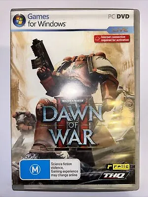 Warhammer 40000 Dawn Of War II: COMPLETE MANUAL & POSTER : LIKE NEW • $12.88