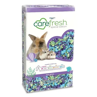 Carefresh Sea Glass 10L - Dust-Free Natural Paper Small Pet Bedding Odor Control • £12.45