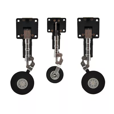 1Set Retractable Landing Gear W/ Wheels For 3KG RC Fixed-wing Airplane Model • $62.99