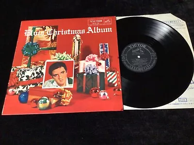 Elvis Presley Lp Ra-5135 Christmas Album Rare Japan Long Play Black Lbl 1962 Re • $23.50