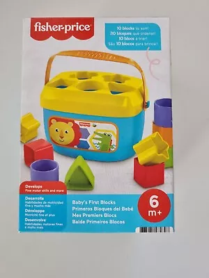 Fisher Price Baby's First Blocks New Sealed • $10