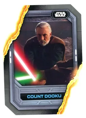 COUNT DOOKU 2023 Topps Star Wars Lightsaber Stylings Die-Cut #LS-14 C3 • $2.14