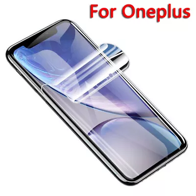 $2.74 • Buy 3Pcs Hydrogel Film For Oneplus 6T 7T 8T 6 8 Pro Protective Screen Protector Film