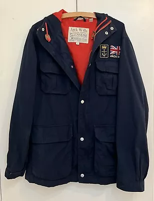 Jack Wills Men’s Coat Navy Small • £25
