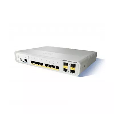 Cisco WS-C3560CPD-8PT-S Catalyst 8 Ports PoE Ethernet Switch 1 Year Warranty • $225