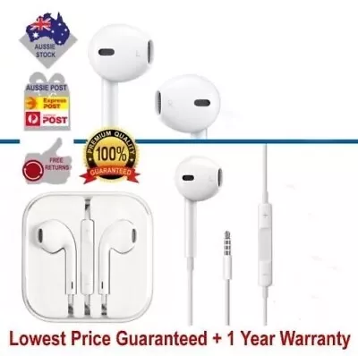 For Apple IPhone 5 6 Android Earphones Headphones Headset Handsfree 3.5mm Jack • $5.45